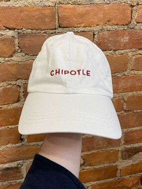 White Chipotle Embroidered Baseball Cap